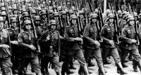 Nazis marching