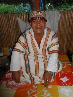Peruvian shaman Alberto Ferrari Chavez