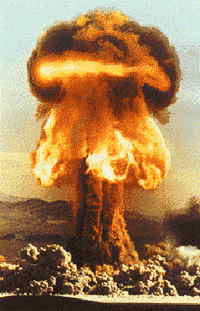 atomic explosion