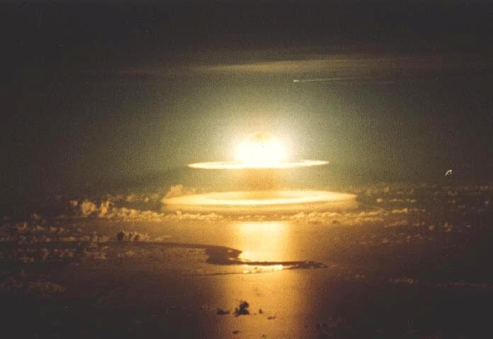 nuclear explosion
