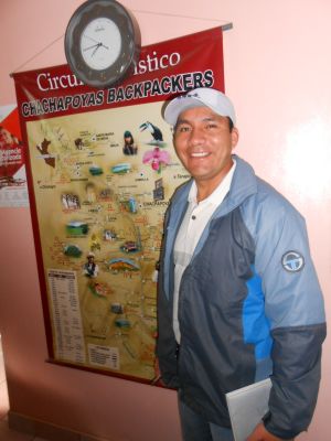 Jose, manager of Chachapoyas Backpackers