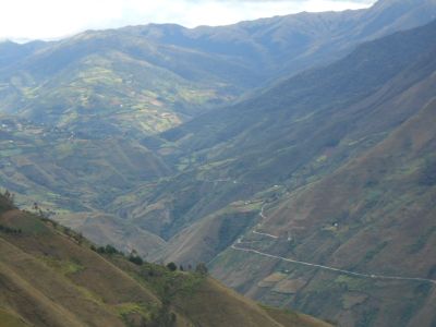 Mountains in the Andes