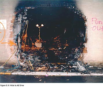 hole in c-ring of pentagon